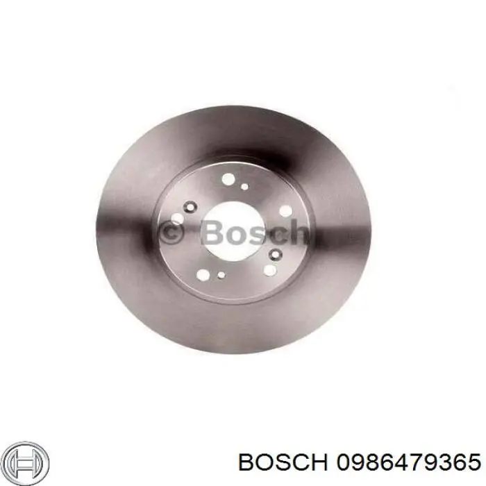 0986479365 Bosch диск гальмівний передній