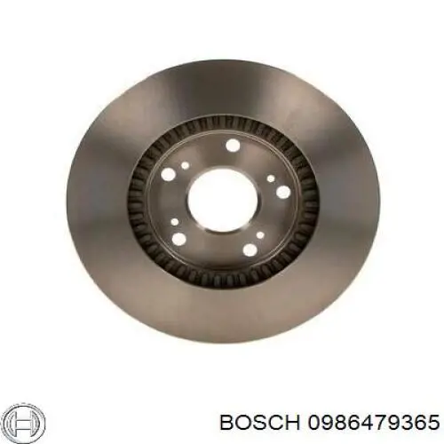 Гальмівні диски передні 0986479365 Bosch