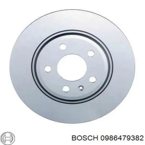 Гальмівні диски 0986479382 Bosch