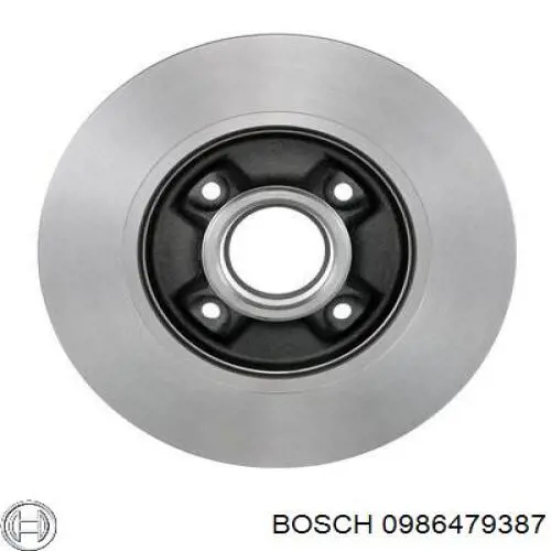 Гальмівні диски 0986479387 Bosch