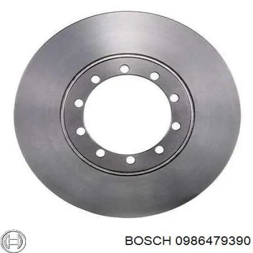Гальмівні диски 0986479390 Bosch