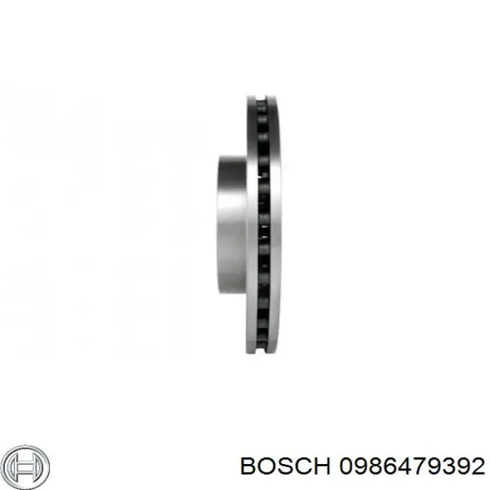 Купити 0986479392 Bosch Ротор гальмівний