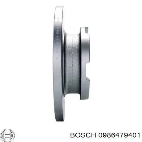 Гальмівні диски 0986479401 Bosch