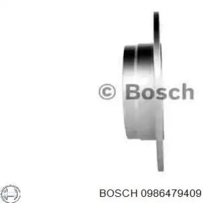 0986479409 Bosch диск гальмівний задній