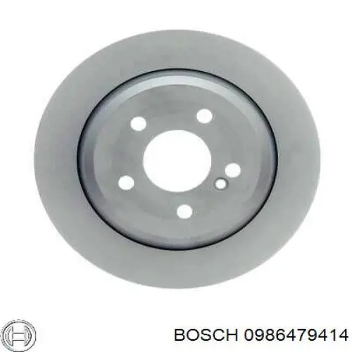0986479414 Bosch диск гальмівний задній