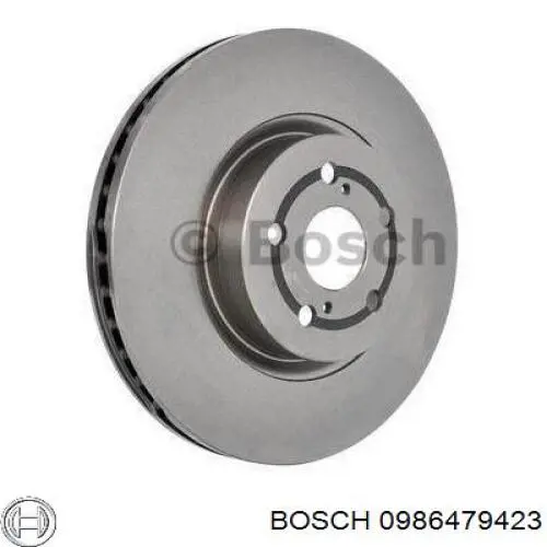 0986479423 Bosch диск гальмівний передній