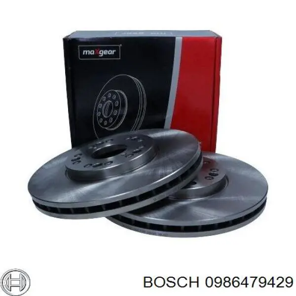 Диск гальмівний передній Bosch 0986479429