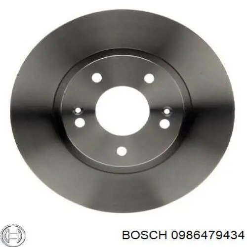 0986479434 Bosch диск гальмівний передній