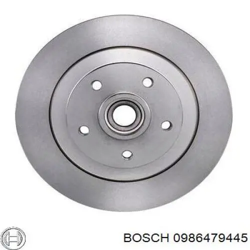 Диск гальмівний задній 0986479445 Bosch