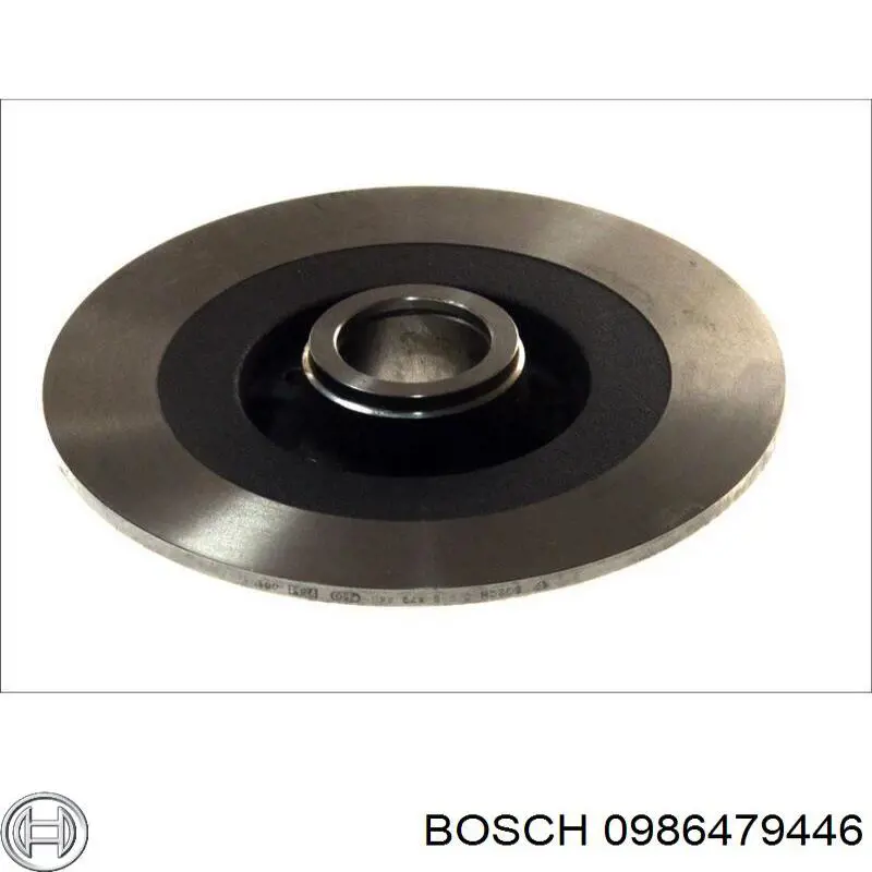 Диск гальмівний задній 0986479446 Bosch