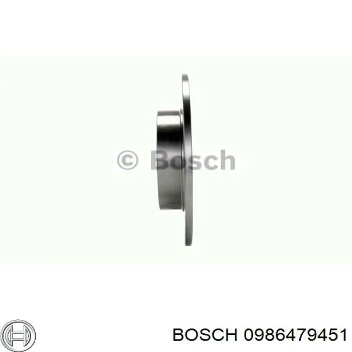 Гальмівні диски 0986479451 Bosch