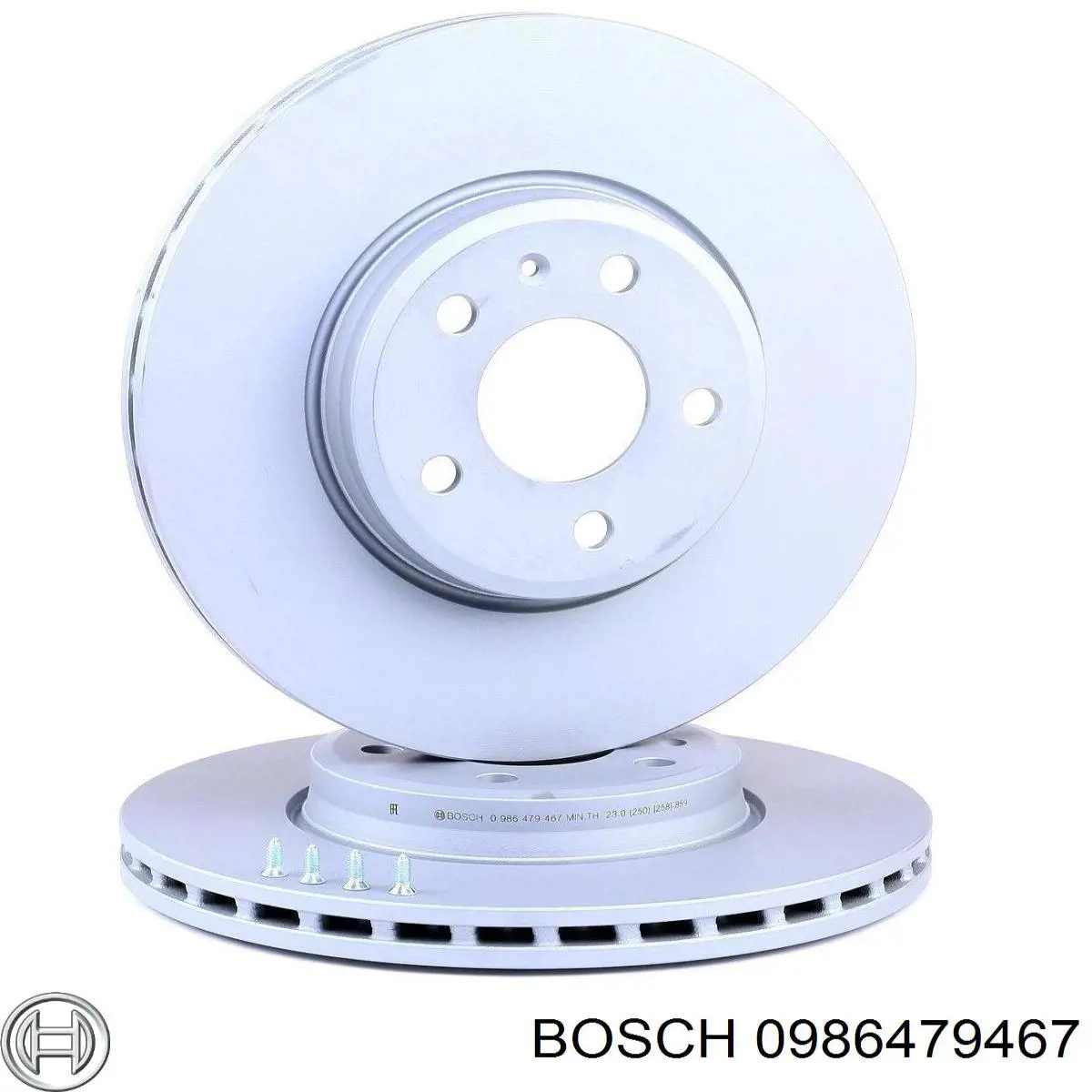 0986479467 Bosch диск гальмівний передній