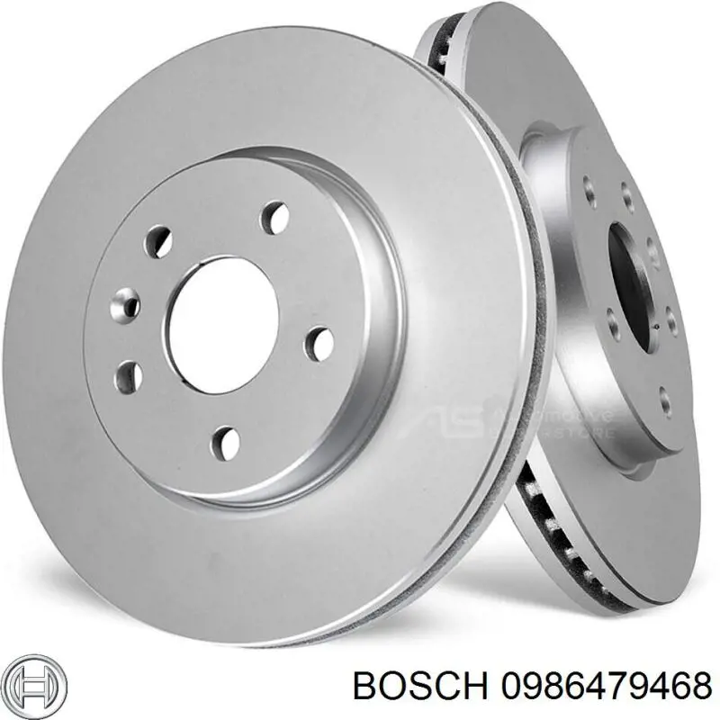0986479468 Bosch диск гальмівний передній