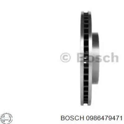 Гальмівні диски передні 0986479471 Bosch