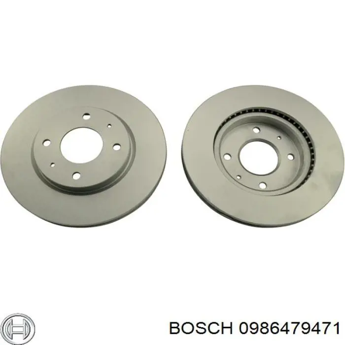 0986479471 Bosch Гальмо дискове переднє