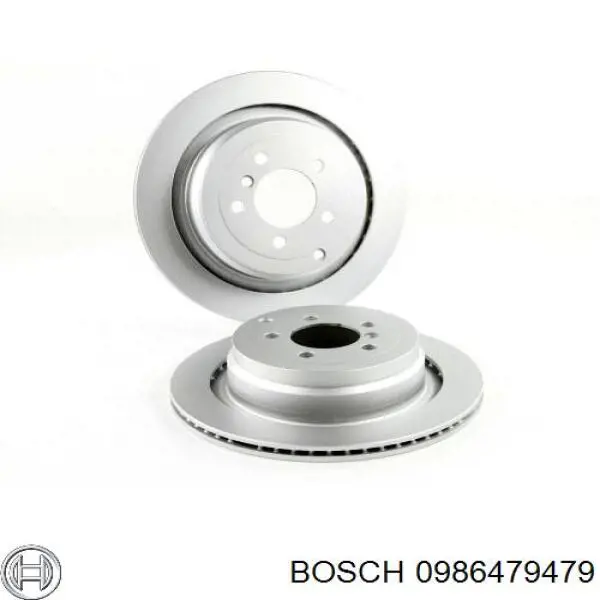 Диск гальмівний задній Bosch 0986479479