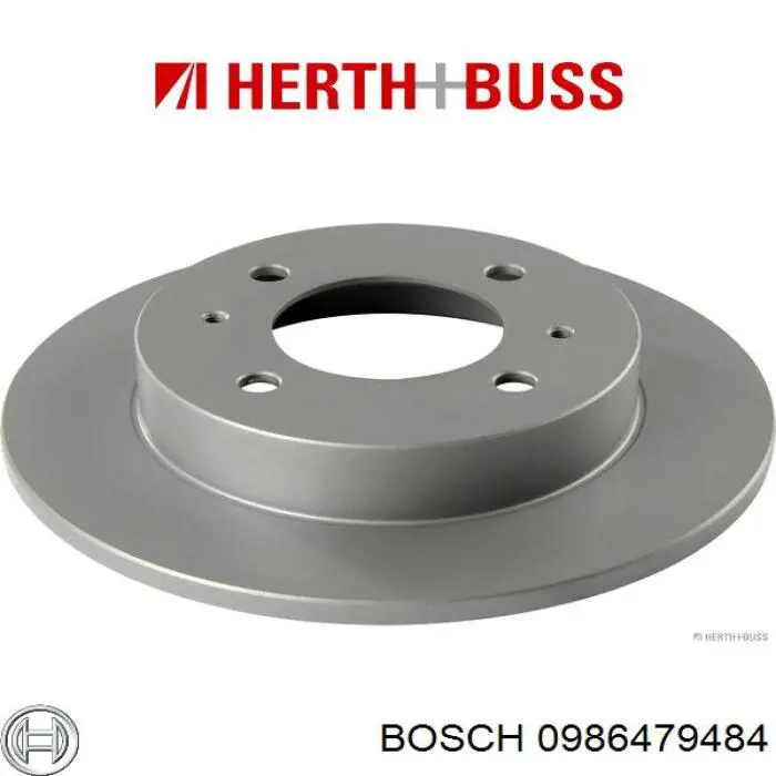 Гальмівні диски 0986479484 Bosch