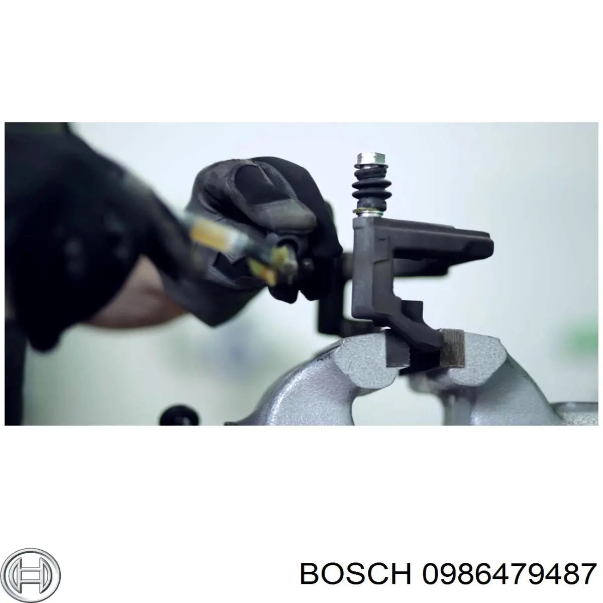 0986479487 Bosch диск гальмівний передній