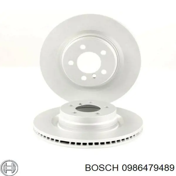 0986479489 Bosch диск гальмівний передній