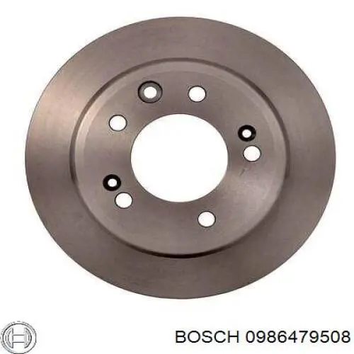0986479508 Bosch диск гальмівний задній