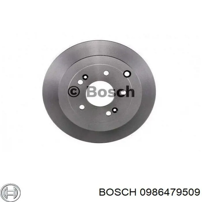 0986479509 Bosch диск гальмівний задній