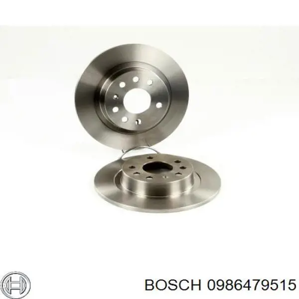 Гальмівні диски 0986479515 Bosch