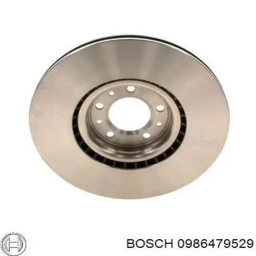 Гальмівні диски передні 0986479529 Bosch