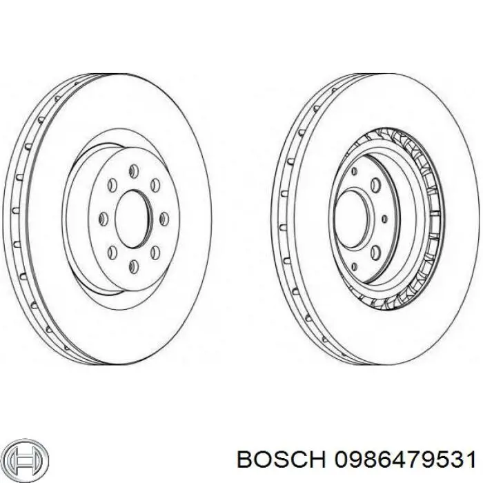 Диск переднього гальма ABS 18293 ціна, від 64.79 USD