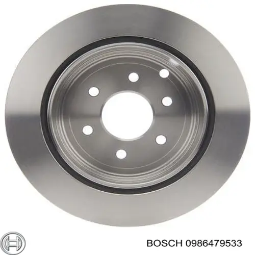 Задні дискові гальма Bosch 0986479533 ціна, від 39.44 USD