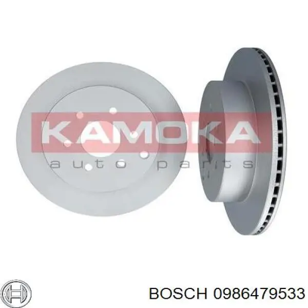 0986479533 Bosch Дискові гальма