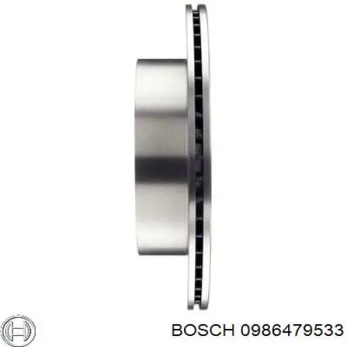 Гальмівні диски 0986479533 Bosch
