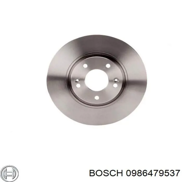0986479537 Bosch Диск тормозной передний (Колесный диск 16", Dia.mm.: 300)