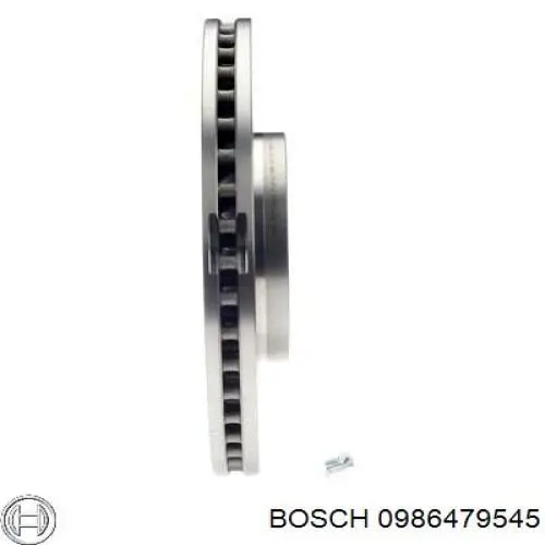 Диск переднього гальма Bosch 0986479545 ціна, від 63.46 USD
