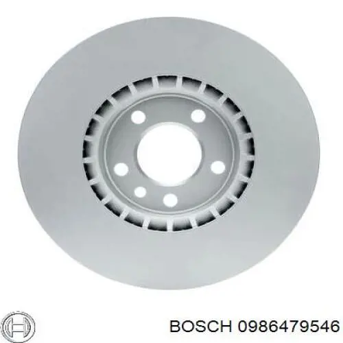 Купити 0986479546 Bosch Ротор гальмівний