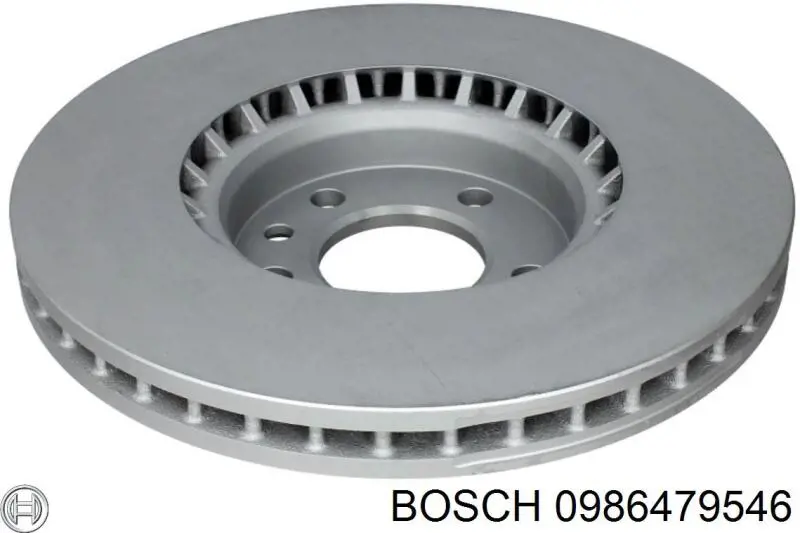 Гальмівні диски передні 0986479546 Bosch