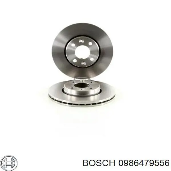 0986479556 Bosch диск гальмівний передній