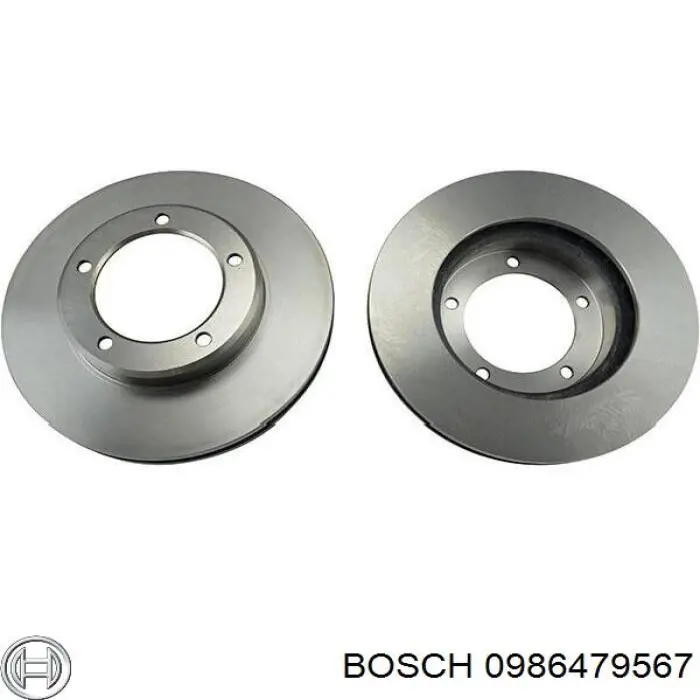 Купити 0986479567 Bosch Ротор гальмівний