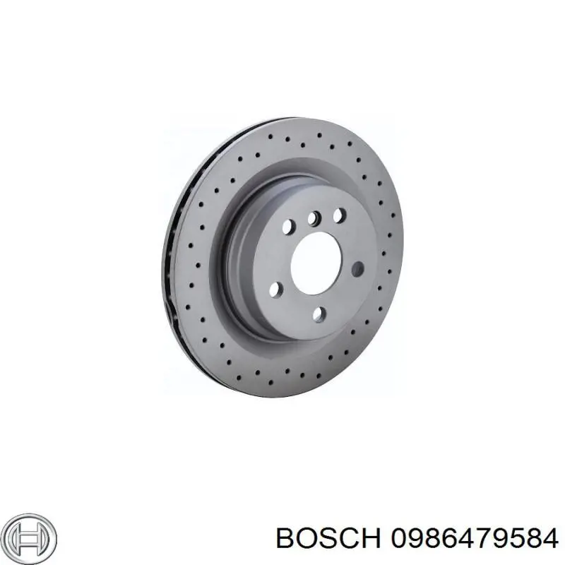 Купити 0986479584 Bosch Ротор гальмівний