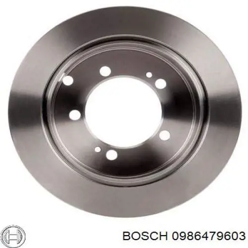 Гальмівні диски 0986479603 Bosch