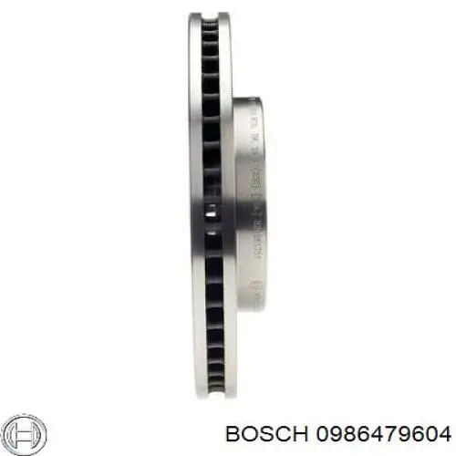 Гальмівні диски передні 0986479604 Bosch
