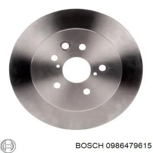 Гальмівні диски 0986479615 Bosch
