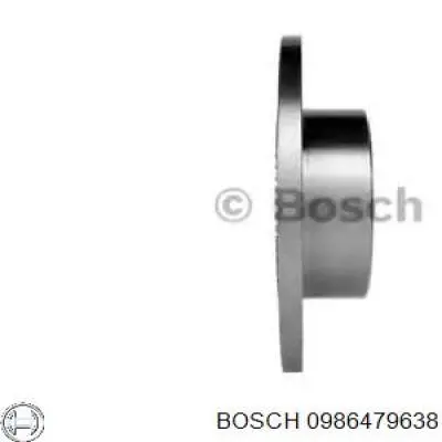 Гальмівні диски 0986479638 Bosch