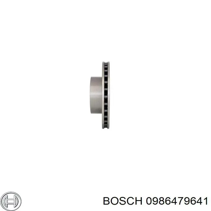 Купити 0986479641 Bosch Ротор гальмівний