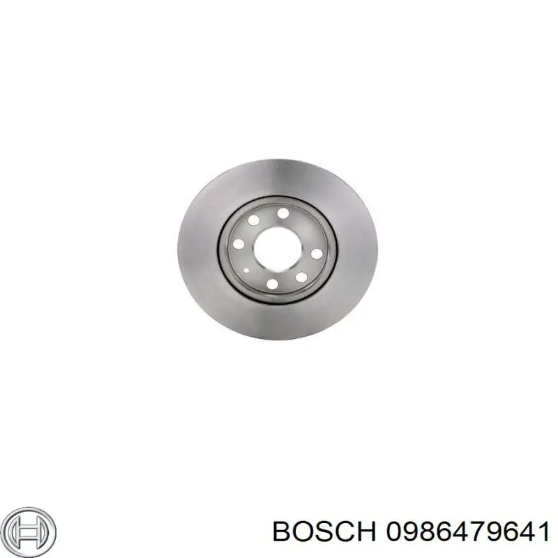 Гальмівні диски передні 0986479641 Bosch