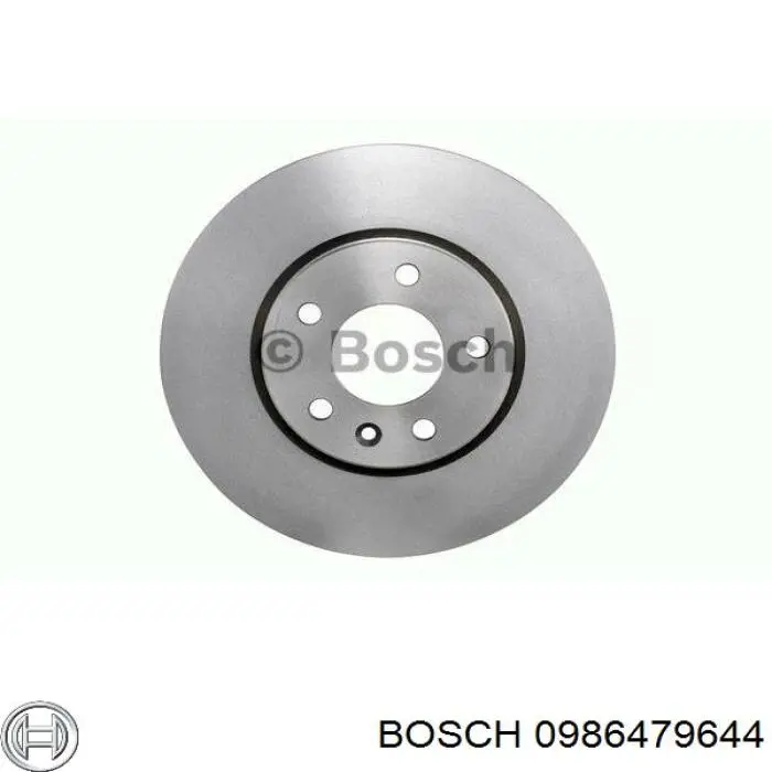 0986479644 Bosch диск гальмівний передній