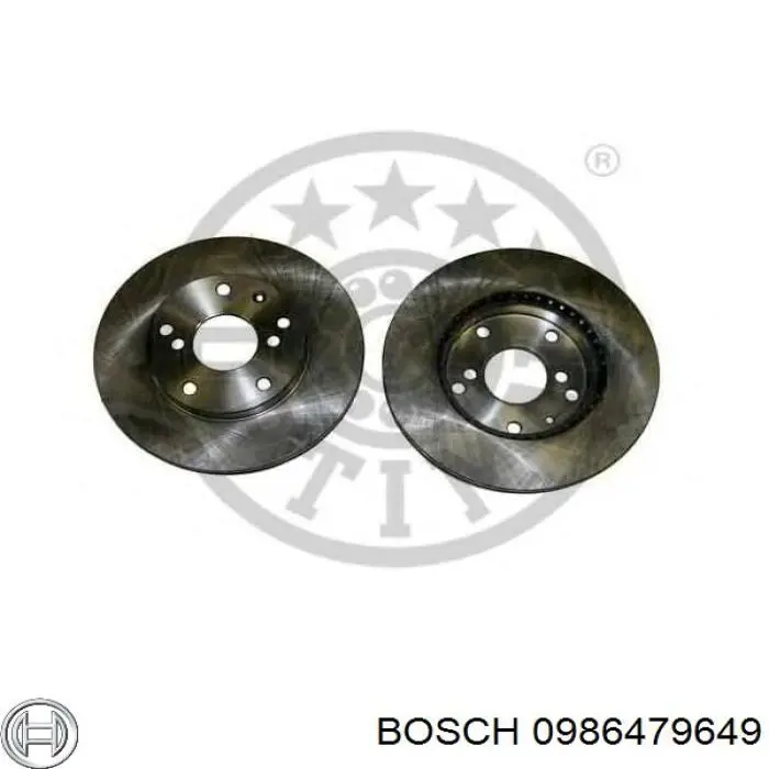 Купити 0986479649 Bosch Ротор гальмівний