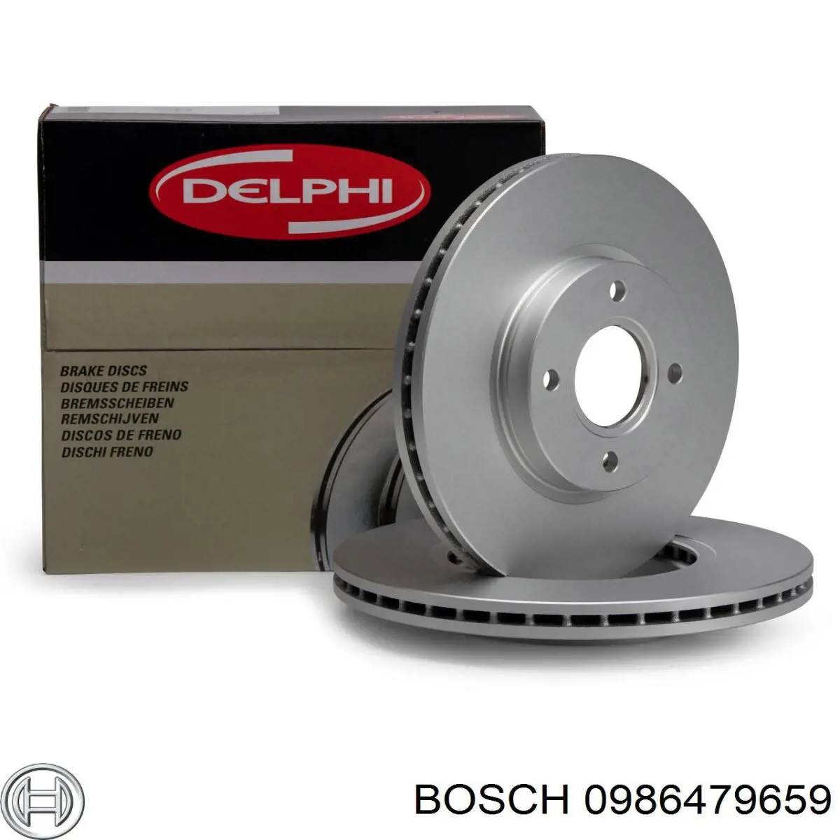 Купити 0986479659 Bosch Ротор гальмівний