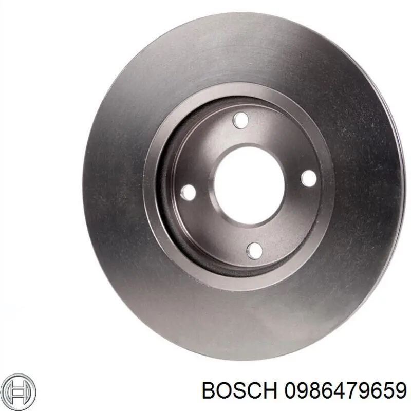 Диск переднього гальма Bosch 0986479659 ціна, від 50.61 USD