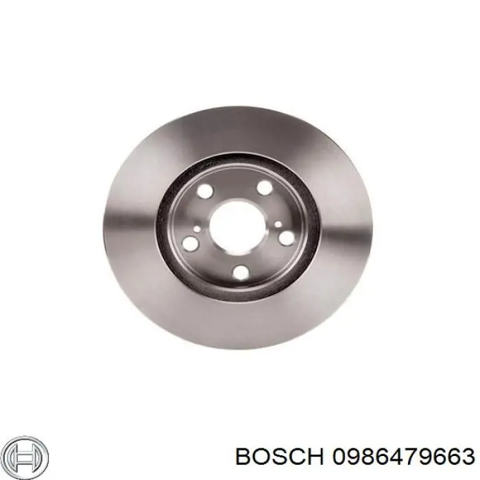 Купити 0986479663 Bosch Ротор гальмівний