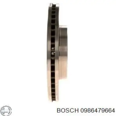 Гальмівні диски передні 0986479664 Bosch